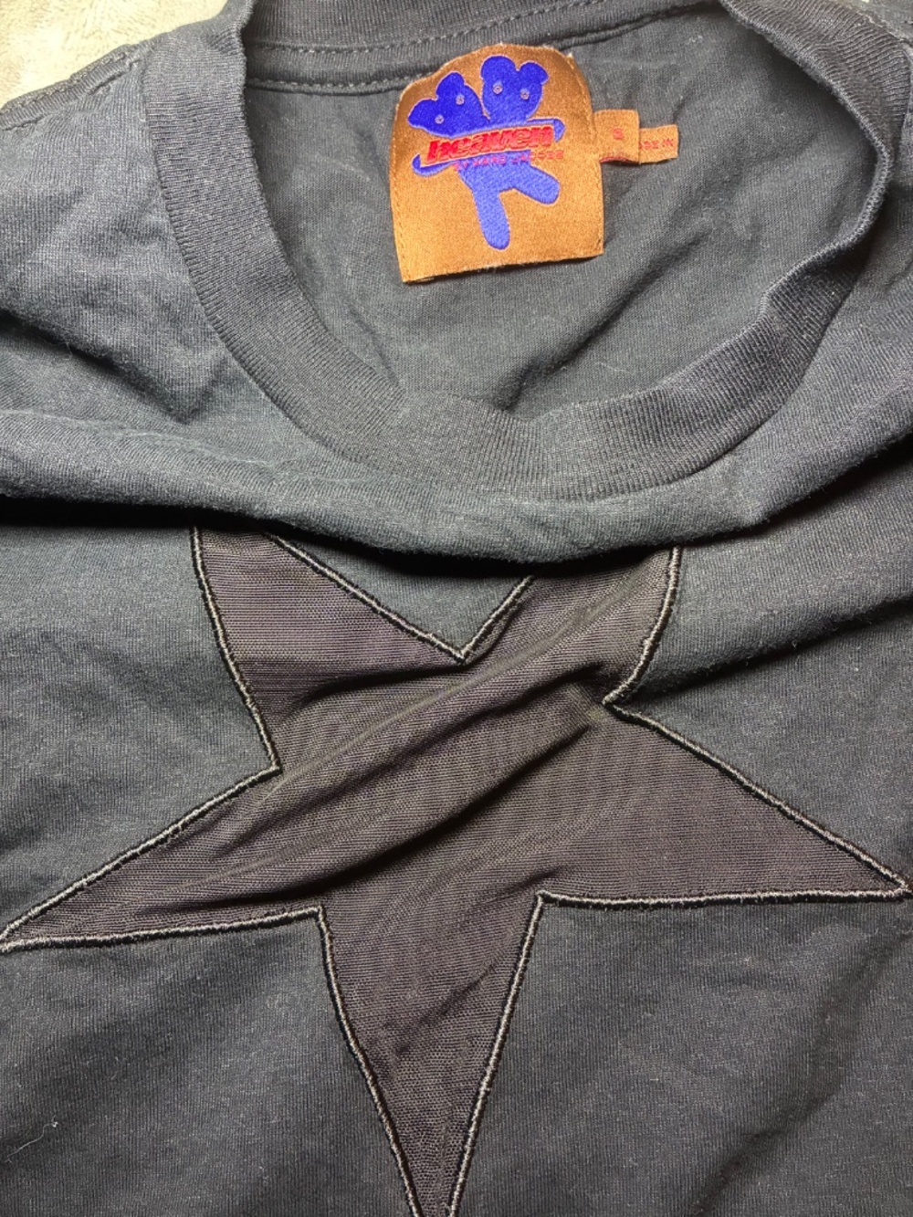 Black Mesh Tee - Picture 3 of 3